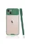 Newface iPhone 13 Mini Kılıf Platin Kamera Koruma Silikon - Yeşil resmi