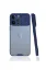 Newface iPhone 13 Pro Max Kılıf Platin Kamera Koruma Silikon - Lacivert resmi