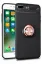 Newface iPhone 7 Plus Kılıf Range Yüzüklü Silikon - Siyah-Gold resmi