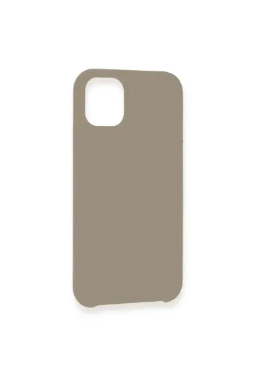 Newface iPhone 11 Pro Kılıf Lansman Legant Silikon - Bej resmi
