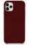 Newface iPhone 11 Pro Max Kılıf Lansman Legant Silikon - Bordo resmi