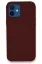Newface iPhone 12 Kılıf Lansman Legant Silikon - Bordo resmi