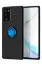 Newface Samsung Galaxy Note 20 Kılıf Range Yüzüklü Silikon - Siyah-Mavi resmi