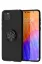 Newface Huawei Y5P Kılıf Range Yüzüklü Silikon - Siyah resmi