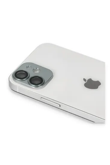 Newface iPhone 11 Pers Alüminyum Kamera Lens - Yeşil resmi