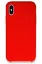 Newface iPhone X Kılıf Lansman Legant Silikon - Kırmızı resmi
