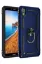 Newface Xiaomi Redmi 7A Kılıf Sofya Yüzüklü Silikon Kapak - Lacivert resmi
