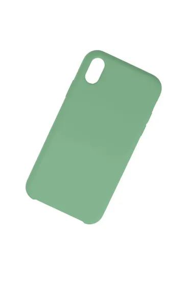 Newface iPhone XR Kılıf Lansman Legant Silikon - Yeşil resmi