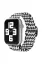 Newface Apple Watch 38mm Star Kordon - Zigzag Siyah-Beyaz resmi