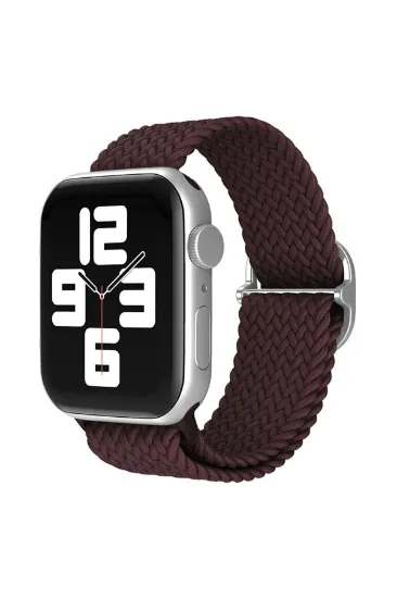 Newface Apple Watch 42mm Star Kordon - Mürdüm resmi