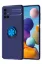 Newface Samsung Galaxy M51 Kılıf Range Yüzüklü Silikon - Mavi resmi