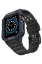 Newface Apple Watch 42mm KR401 Silikon Kordon - Siyah-Mavi resmi