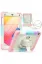 Newface iPad 5 Air 9.7 Kılıf Tablet Rainbow Kapak - Pembe resmi