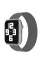 Newface Apple Watch 38mm Ayarlı Solo Silikon Kordon - Gri resmi