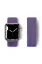 Newface Apple Watch 42mm Hasırlı Cırtcırtlı Kordon - Lila resmi