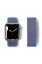 Newface Apple Watch 42mm Hasırlı Cırtcırtlı Kordon - Mor resmi