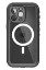 Newface iPhone 13 Pro Kılıf Red Pepper Magneticsafe Su Geçirmez Kılıf - Siyah-Gri resmi