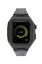 Newface Apple Watch 44mm Metal Petek Kasalı Kordon - Siyah resmi