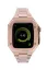 Newface Apple Watch 44mm Metal Petek Kasalı Kordon - Rose Gold resmi
