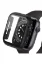 Newface Apple Watch Ultra 49mm Camlı Kasa Ekran Koruyucu - Siyah resmi