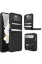 Newface Samsung Galaxy Z Flip 4 Kılıf Belt Flip Kapak - Siyah resmi