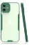 Newface iPhone 12 Kılıf Platin Silikon - Yeşil resmi