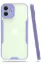 Newface iPhone 12 Kılıf Platin Silikon - Lila resmi