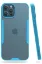 Newface iPhone 12 Pro Max Kılıf Platin Silikon - Mavi resmi