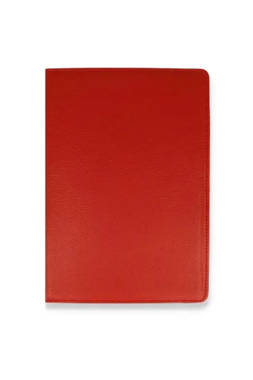 Newface iPad Mini 6 Kılıf 360 Tablet Deri Kılıf - Kırmızı resmi