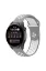 Newface Watch 22mm Spor Delikli Kordon - Gri-Beyaz resmi