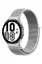 Newface Samsung Galaxy Watch 4 Hasırlı Cırtcırtlı Kordon - Beyaz resmi