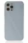 Newface iPhone 12 Pro Max Kılıf Glass Kapak - Sky Blue resmi