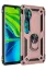 Newface Xiaomi Mi Note 10 Lite Kılıf Sofya Yüzüklü Silikon Kapak - Rose resmi