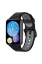 Newface Huawei Watch Fit 2 Spor Delikli Kordon - Siyah-Gri resmi