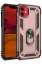 Newface iPhone 11 Kılıf Sofya Yüzüklü Silikon Kapak - Rose resmi