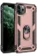 Newface iPhone 11 Pro Kılıf Sofya Yüzüklü Silikon Kapak - Rose resmi
