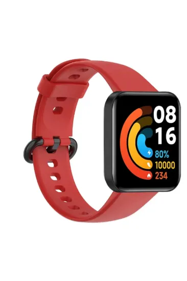Newface Xiaomi Redmi Watch 2 Klasik Kordon - Kırmızı resmi