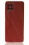 Newface Samsung Galaxy A22 Kılıf Glass Kapak - Bordo resmi