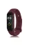 Newface Xiaomi Mi Band 6 Klasik Kordon - Mürdüm resmi
