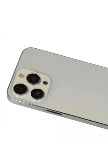 Newface iPhone 13 Pro Max Rainbow Kamera Lens Koruma Cam - Rose Gold resmi