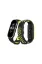 Newface Xiaomi Mi Band 4 Spor Delikli Kordon - Siyah-Yeşil-Beyaz resmi