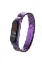 Newface Xiaomi Mi Band 4 Metal Baklalı Kordon - Mor resmi