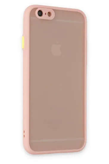 Newface iPhone 6 Kılıf Montreal Silikon Kapak - Pembe resmi