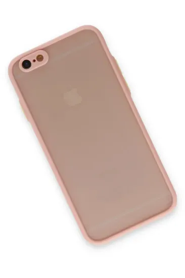 Newface iPhone 6 Kılıf Montreal Silikon Kapak - Pembe resmi