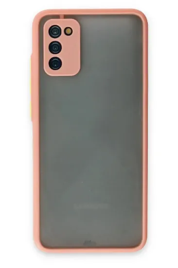 Newface Samsung Galaxy A02S Kılıf Montreal Silikon Kapak - Pembe resmi