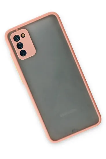Newface Samsung Galaxy A02S Kılıf Montreal Silikon Kapak - Pembe resmi