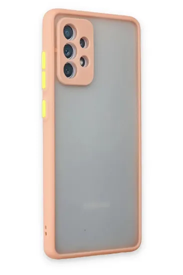 Newface Samsung Galaxy A72 Kılıf Montreal Silikon Kapak - Pembe resmi