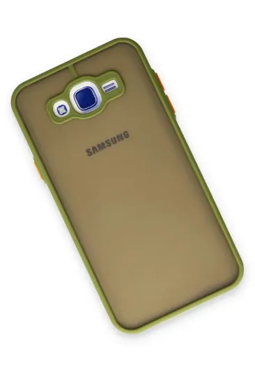 Newface Samsung Galaxy J7 Kılıf Montreal Silikon Kapak - Açık Yeşil resmi
