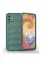 Newface Samsung Galaxy A04E Kılıf Optimum Silikon - Koyu Yeşil resmi