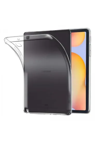 Newface Samsung Galaxy P610 Tab S6 Lite 10.4 Kılıf Tablet Şeffaf Silikon resmi